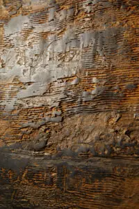 Das Bild zeigt eine edle Wandgestaltung mit STUCCORINO von EINHORN WERKE, einem dekorativen Kalkputz. Rezept: STUCCORINO 0,1 Farbton: 0215 + Effect Gelbgold + WAX Creme