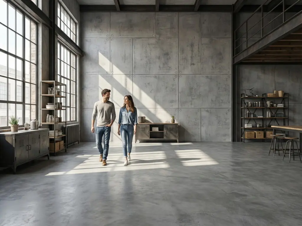Betonoptik: Moderne Wohnästhetik für jeden Raum