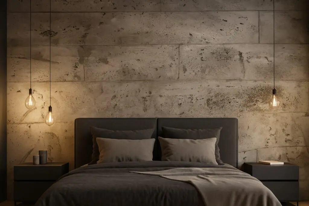Stilvoll träumen: Dein Schlafzimmer in Betonoptik – Individueller Rückzugsort im Zeitgeist