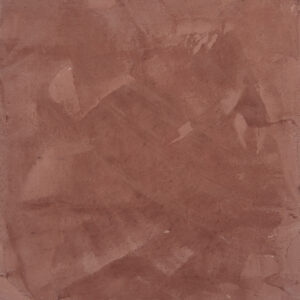 Ein eleganter Marmorputz in warmem Rotton zeigt die hochwertige Wandgestaltung von Einhorn Werke. STUCCORINO 0,1 - Farbton: 1407