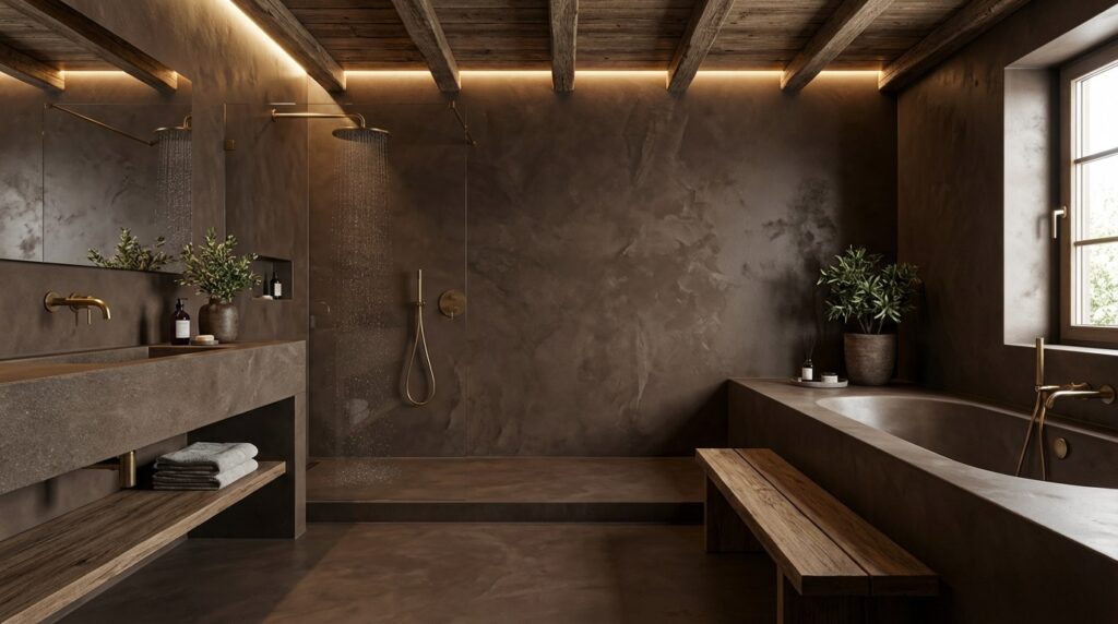 Microzement Badezimmer